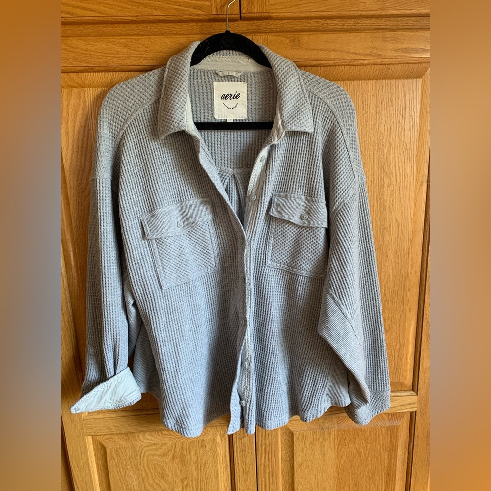Aerie LumberJane 2.0 Thermal Button Up